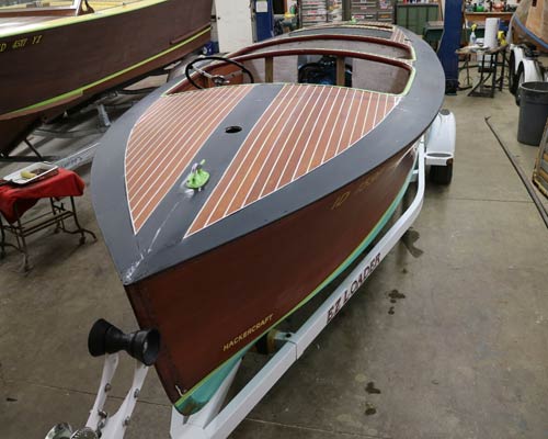 Mahogony Wood Boat Repair Restoration Custom Build
